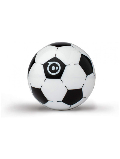 Mini Soccer Bola Robô Programável com Aplicativo, Recarregável USB Educacional a partir de 8 anos, SPHERO M001SRW, Preto