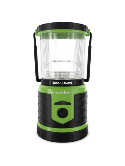 Lanterna LED 600 Lúmens Luz 360 Resistente a Água e Queda Bateria Extra
