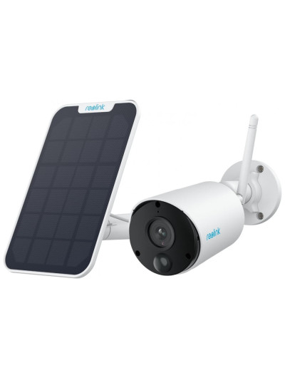 Câmera de Segurança sem fio Wi Fi com Painel Solar 1080p, REOLINK Argus EcoSP, Branco