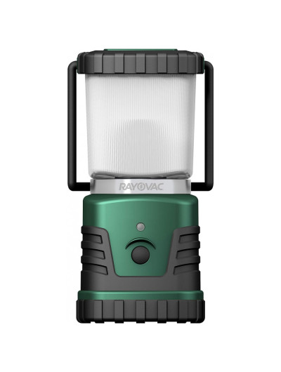 Lanterna LED Sportsman de 305 Lúmens Resistente à Água Ganchos de Borracha, RAYOVAC SE3DLND, Verde Escuro