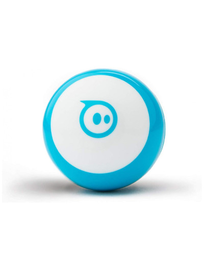 Mini Bola Robô Programável com Aplicativo, Recarregável USB Educacional a partir de 8 anos, SPHERO M001BRW, Azul