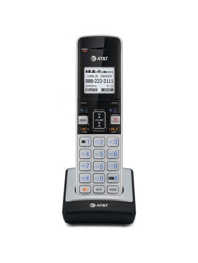 Telefone sem Fio Adicional para TL86103, ATT TL86003, Preto