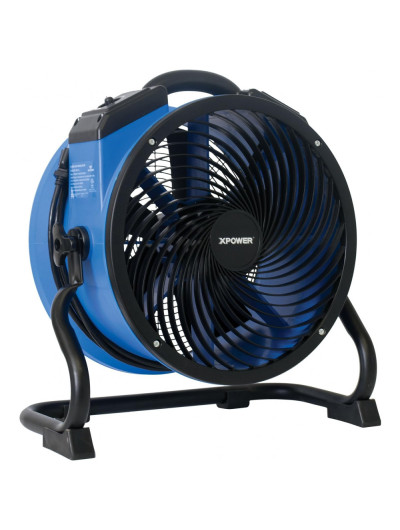 Ventilador Nível Profissional, 4 Velocidades, 110v, XPOWER FC 300, Azul