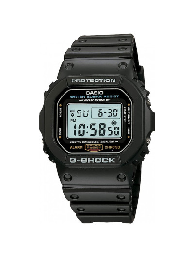 Relógio Masculino G Shock, CASIO DW5600E 1V, Preto