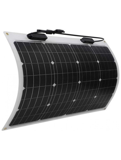 Painel Solar, Monocristalino e extremamente flexível, 50W, 12V, 1 unidade, RENOGY RNG 50DB H, Branco