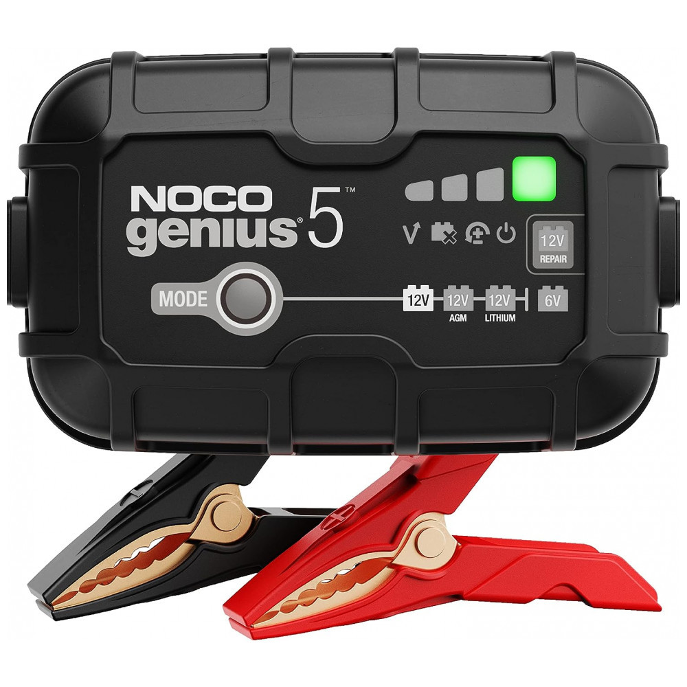 NOCO GENIUS5 Carregador de Bateria Inteligente Automática 6V, 12V