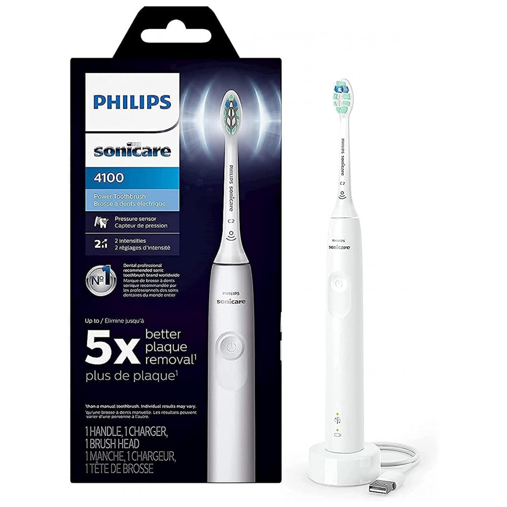 Escova Dental Elétrica Recarregável, PHILIPS SONICARE HX6817, 01, Branco