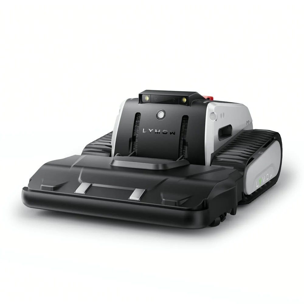 Lymow One Plus · Versão 10A com carregador rápido + lâminas Dual Mulching 2.0 de brinde