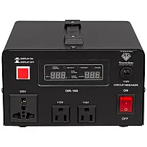 Transformador de Voltagem International Diamond Series 1000W Regulador Estabilizador Bivolt 110V 220V