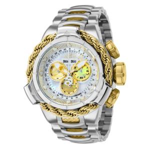 Relgio masculino Subaqua Alpha Swiss Ronda 5040.F calibre com mostrador em madreprola - 50,5 mm. Ao. Ouro 36.000