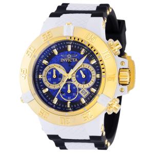 Relgio masculino Subaqua Noma III - 50 mm. Preto. Branco 39000