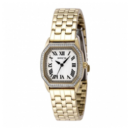 Relógio Feminino Invicta Wildflower 27mm, Dourado 49000