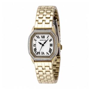 Relógio Feminino Invicta Wildflower 27mm, Dourado 49000