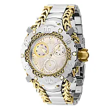 Relógio Feminino Invicta Gladiator com Mostrador em Madrepérola, Aço, Ouro 41100