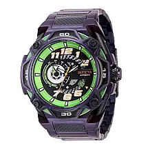 Relgio masculino S1 Rally Automtico - 51,5 mm. Preto. Roxo 36100