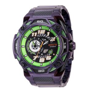 Relgio masculino S1 Rally Automtico - 51,5 mm. Preto. Roxo 36100