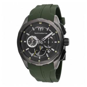 Relógio Masculino TechnoMarine Ocean Nomad 43mm, Verde Oliva TM318100