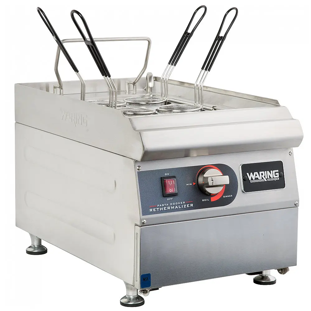 Waring WPC100 Cozedor Elétrico de Macarrão 13L 3600W 240V - Rápido e Durável