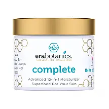 Facial Rejuvenescedor 12 em 1 Avançado Com Complexo Suplimento Manuka Mel, Ácido Hialurônico e Mais, ERA ORGANICS, Rosa
