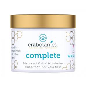 Facial Rejuvenescedor 12 em 1 Avançado Com Complexo Suplimento Manuka Mel, Ácido Hialurônico e Mais, ERA ORGANICS, Rosa