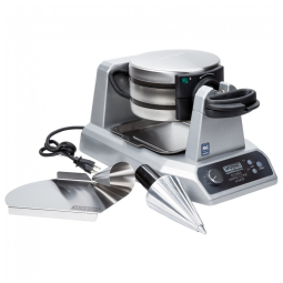 Waring WWCM200 Máquina de Cones de Waffle Duplo - 110V