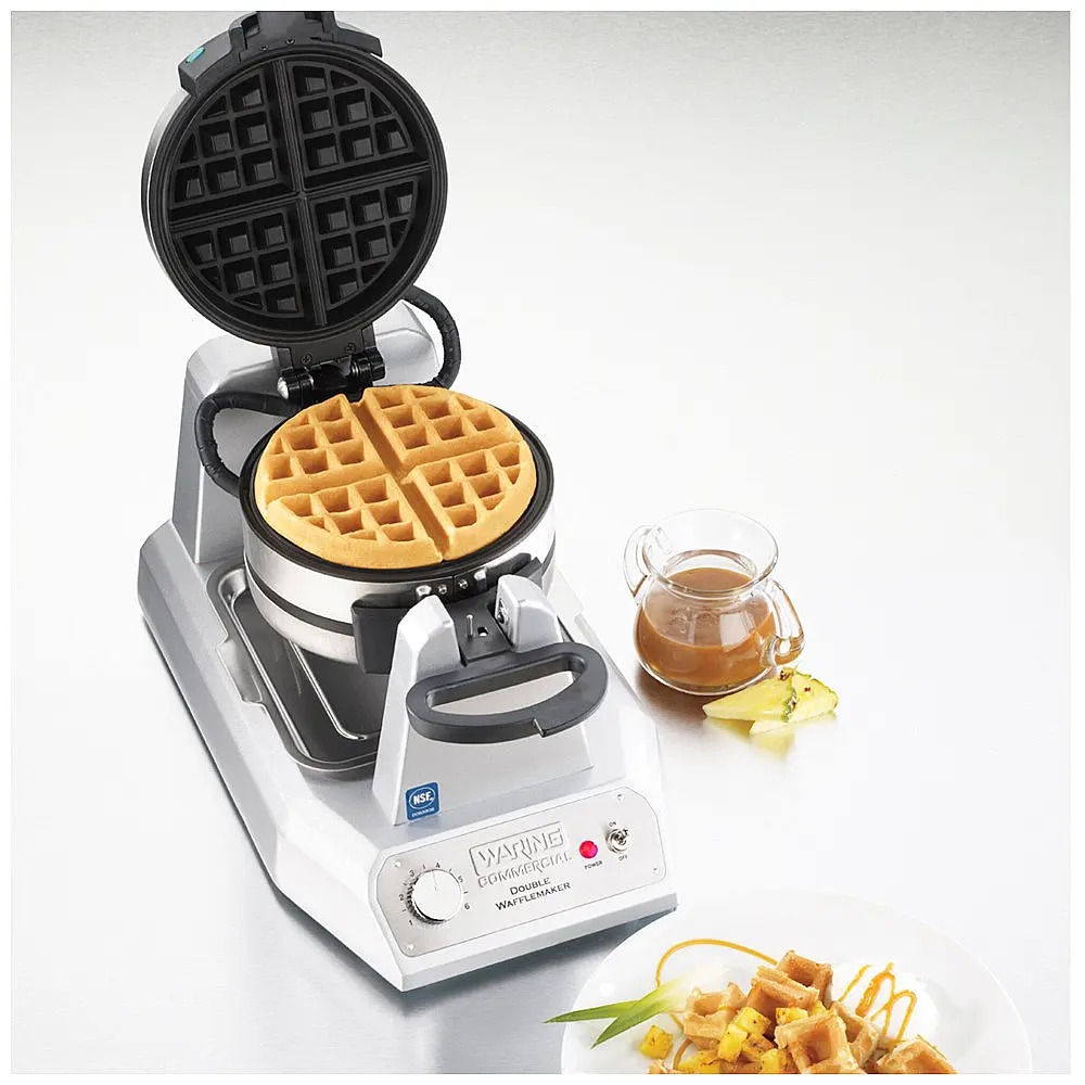 Waring WW200 Máquina de Waffle Belga Duplo - 110V — foto 2