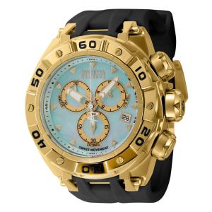 Relgio masculino reserva Ripsaw Swiss ETA G10.212 calibre com mostrador madreprola - 52,7 mm. Preto 45300