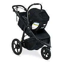 Sistema de Viagem BOB Gear Wayfinder, Combo de Assento de Carro para Bebê e Carrinho de Bebê, ClickTight, Britax