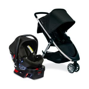 Britax B Lively B Safe Gen2 Sistema de Viagem Eclipse Preto SafeWash