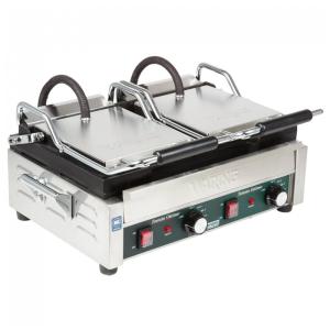 Grelha Panini Waring WFG300 Smooth Top & Bottom Inox 240V 3120W 43x23 cm
