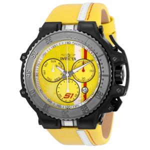 Relógio Masculino S1 Rally Race Team, Invicta 28400, Amarelo e Preto