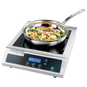 Fogão Indução WIH400 Waring Preto 1800W 120V SCHOTT CERAN® 28x28cm