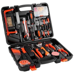 Mala Kit de Ferramenta 100 Peças, OUTAD, Preto
