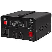 Transformador de Voltagem International Diamond Series 1500W Bivolt 110V/220V com Regulador de Tensão