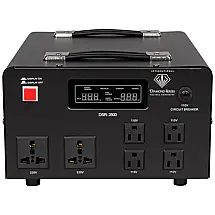 Transformador de Voltagem International Diamond Series 2500W Bivolt 110V 220V