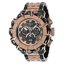 Relgio masculino reserva Swiss Ronda 5050.C calibre - 56 mm. Rosa ouro. Preto 38500