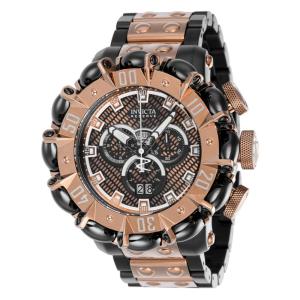 Relgio masculino reserva Swiss Ronda 5050.C calibre - 56 mm. Rosa ouro. Preto 38500