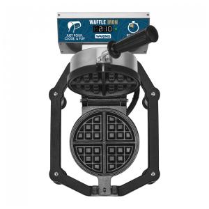 Waring WWHD500 Máquina de Waffles Belga Não Aderente Rotativa 360° 120V - 30/h