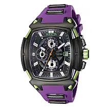 Relógio Masculino Analógico de Quartzo 53mm, Invicta S1 Rally Diablo 39700, Roxo
