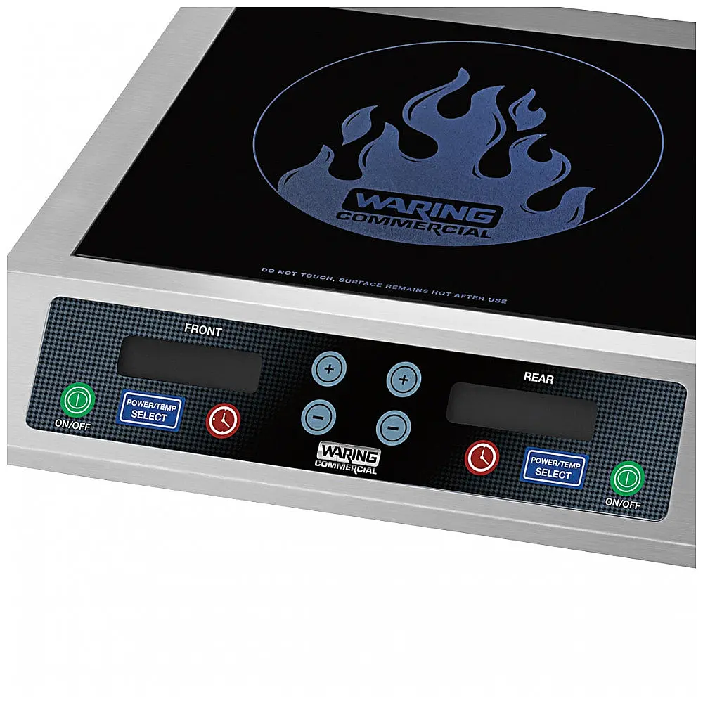 Cooktop de Indução Comercial Waring WIH800 · 2 zonas · 3.600 W · 220 V — foto 3
