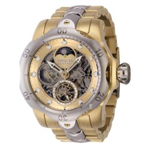 Relgio masculino Reserve Venom Automtico - 53,7 mm. Ao. Ouro 43900