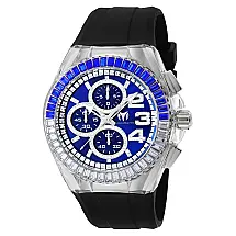 Relgio masculino TechnoMarine Cruise Glitz - 45 mm. Preto TM-121010
