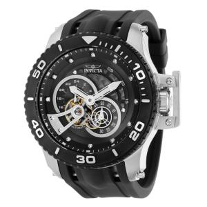 Relógio Masculino Automático Pro Diver SCUBA 0,05 quilates com Diamante, Invicta 36110, Preto
