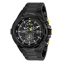 Relógio Masculino de Quartzo Aviator, Invicta 28110, Preto