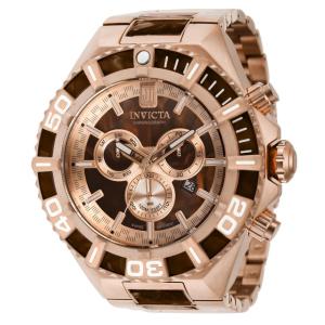 Relgio masculino Jason Taylor Swiss Ronda Z60 calibre - 60 mm. Rosa ouro. Marrom 40210