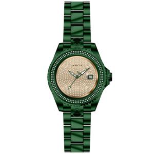Relgio masculino Pro 2,33 quilates com diamante automtico - 47 mm. Verde 45410