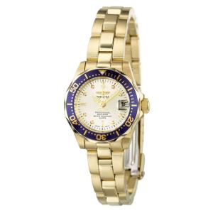 Relógio Feminino de Quartzo Pro Diver, Invicta 4610, Dourado