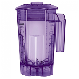 Jarra Liquidificador Comercial Waring CAC139‑10 Roxa Copoliéster 1,4 Litro Torq 2.0 com Tampa e Lâmina