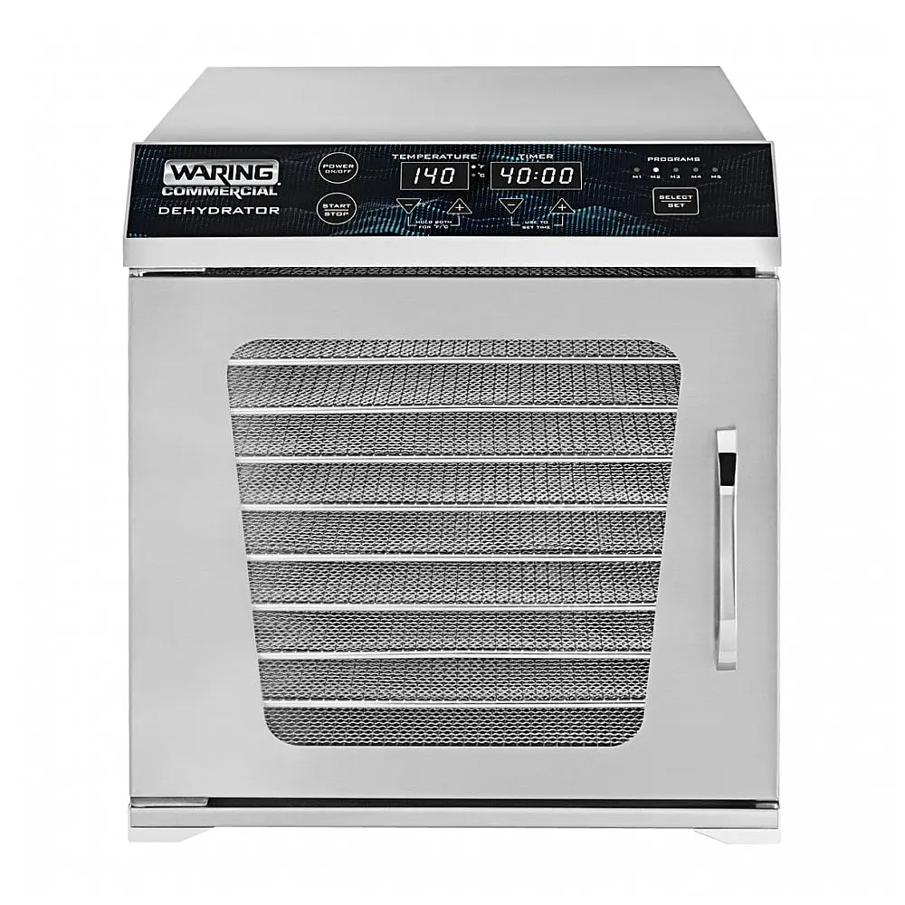 Waring WDH10 Desidratadora de Alimentos 10 Bandejas Inox 110V - 1,3 m² 32-82°C — foto 2