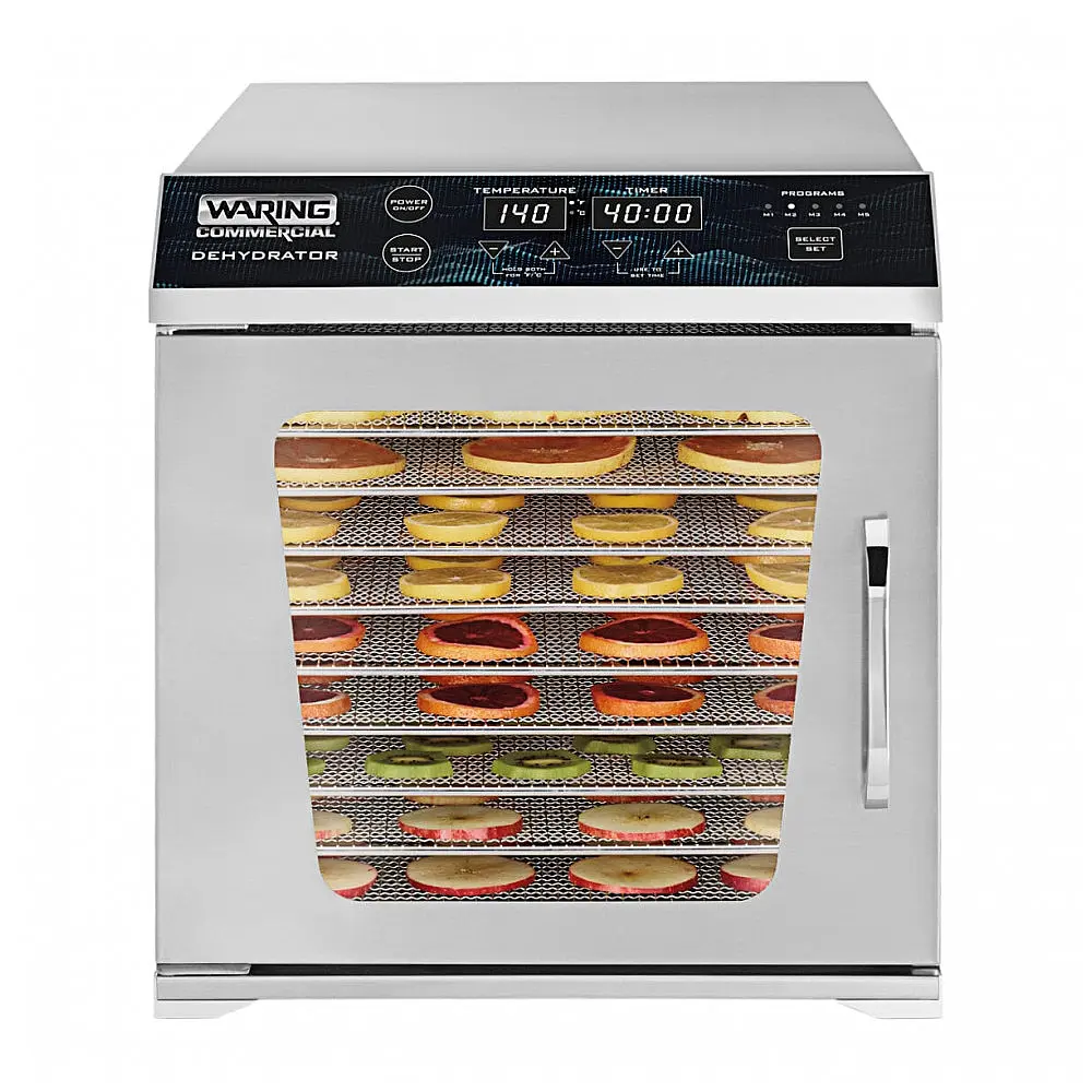 Waring WDH10 Desidratadora de Alimentos 10 Bandejas Inox 110V - 1,3 m² 32-82°C — foto 3